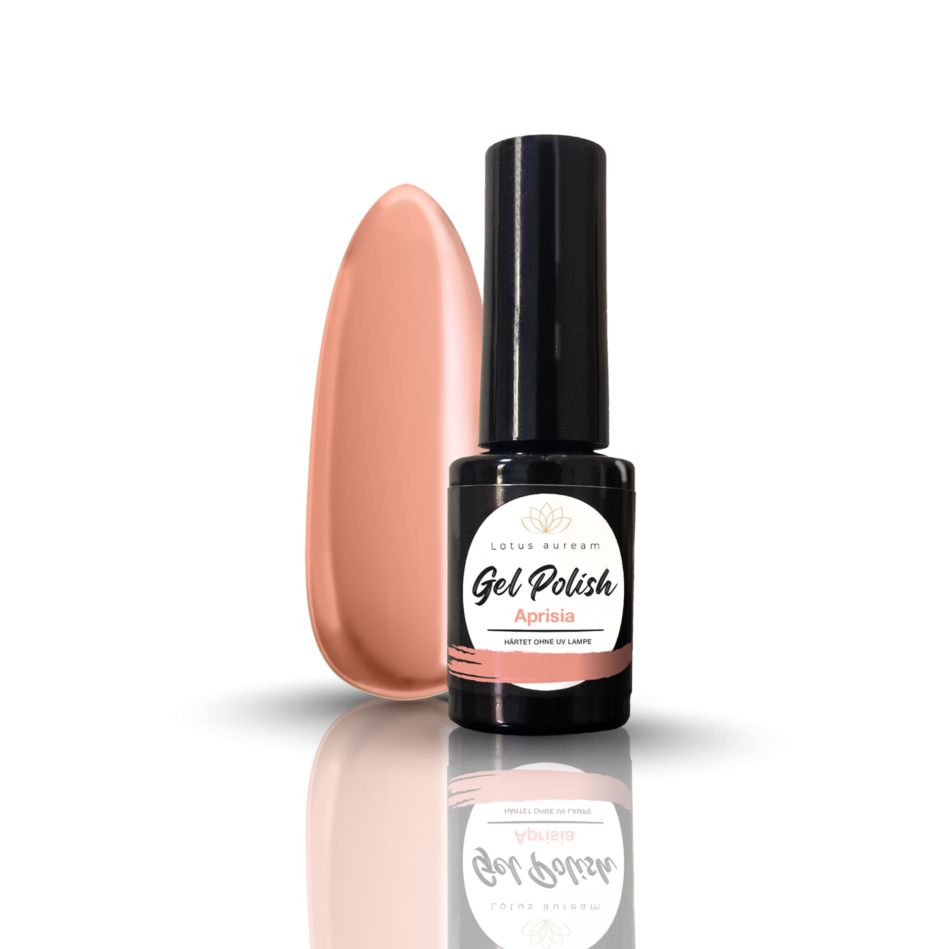 Gel Nagellack ohne UV Lampe Lotus auream Gel Polish Aprisia